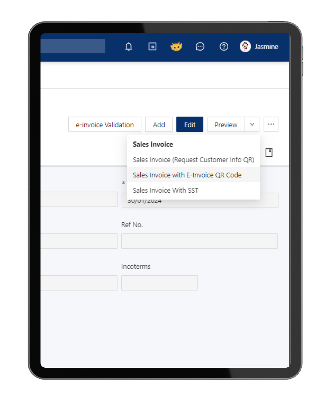 LHDN e-invoice