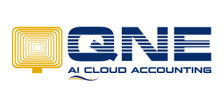 QNE AI Cloud Accounting Logo COLORED 1
