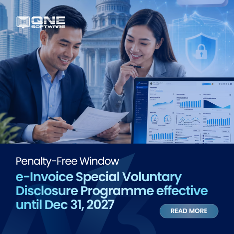 e-Invoice Special Voluntary Disclosure Programme