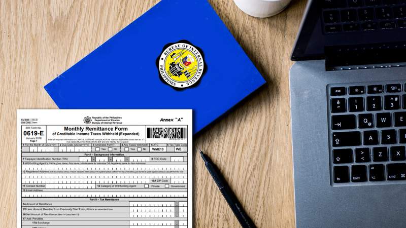 BIR Form 0619-E