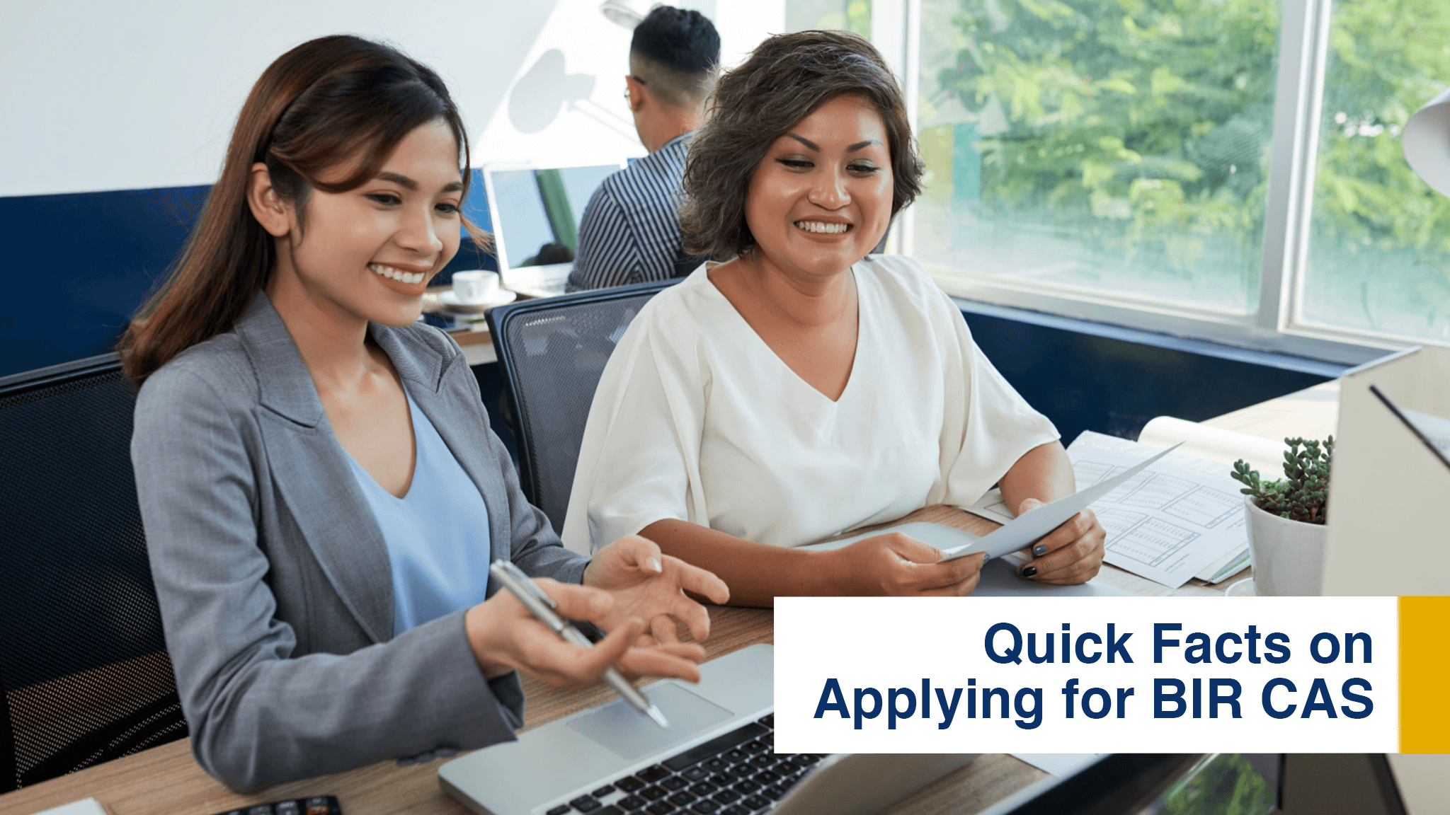 Application for Computerized Accounting System BIR