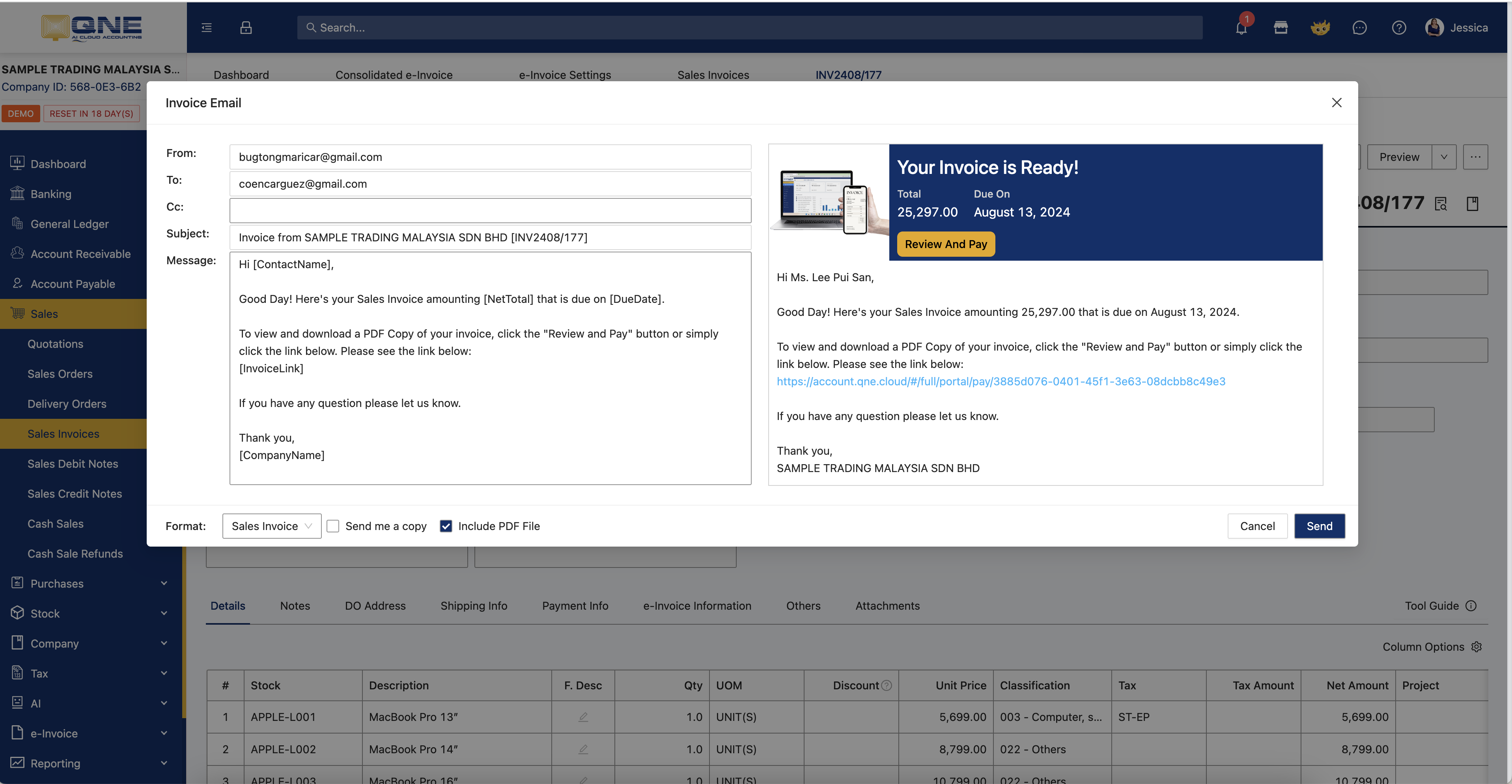 Online Invoice Payment