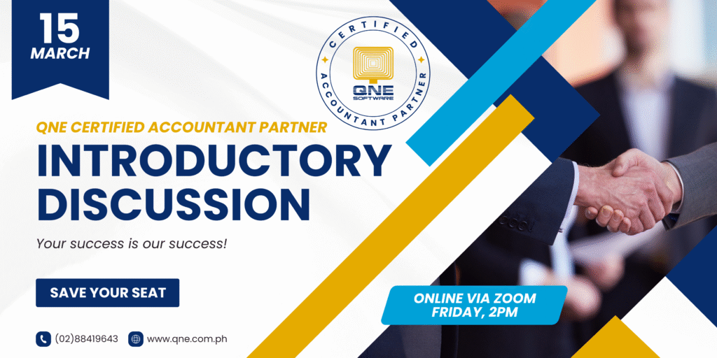 Qne QNE Certified Accountant Partner Introductory Discussion | March 15, 2024