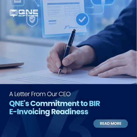 QNE's Commitment to BIR E-Invoicing Readiness