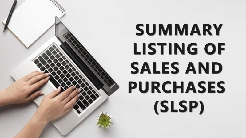 Summary Listing of Sales and Purchases